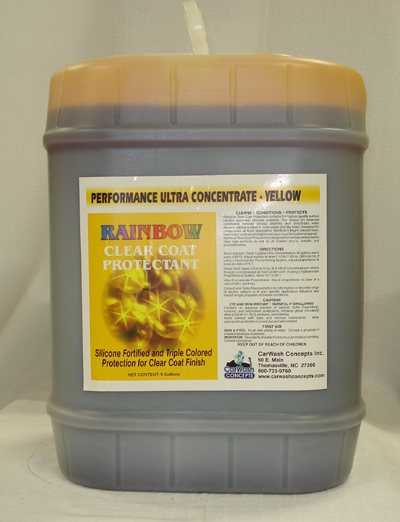 Rainbow Clear Coat Protectant Ultra Concentrate - Yellow Rainbow Clear Coat Protectant Ultra Concentrate - Yellow
